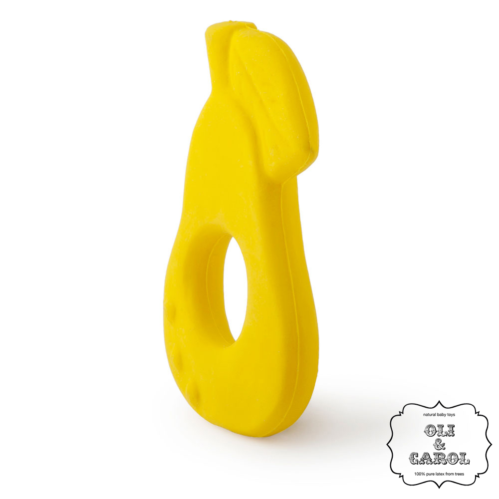 2 x Anneaux de dentition - Poire – LCHFR-PEAR – PUHT 5,10 € PVC 11,20 €