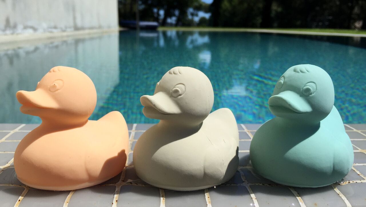 2 x Canards Monochrome Small - Gris – LDSM-LIGHTGREY – PUHT 5,00€ PVC 11,00€